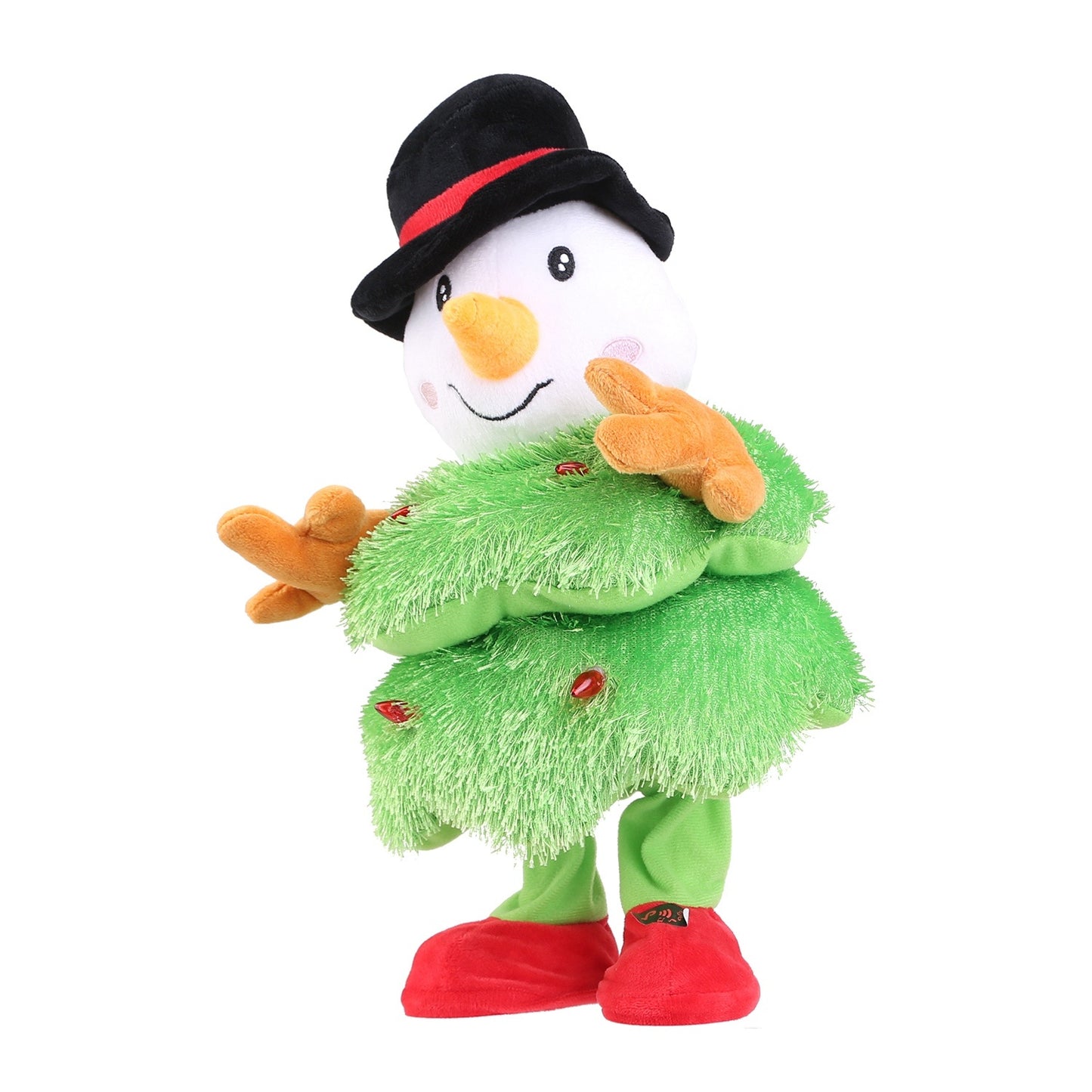 Electric Dancing & Singing Christmas Plush — Elk / Penguin / Snowman (Repeating, Dancing, Light-Up Toy)