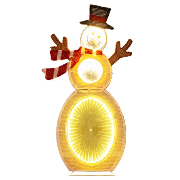 SCG 2.6FT Lighted Snowman – 105 LED Indoor/Outdoor Holiday Decor