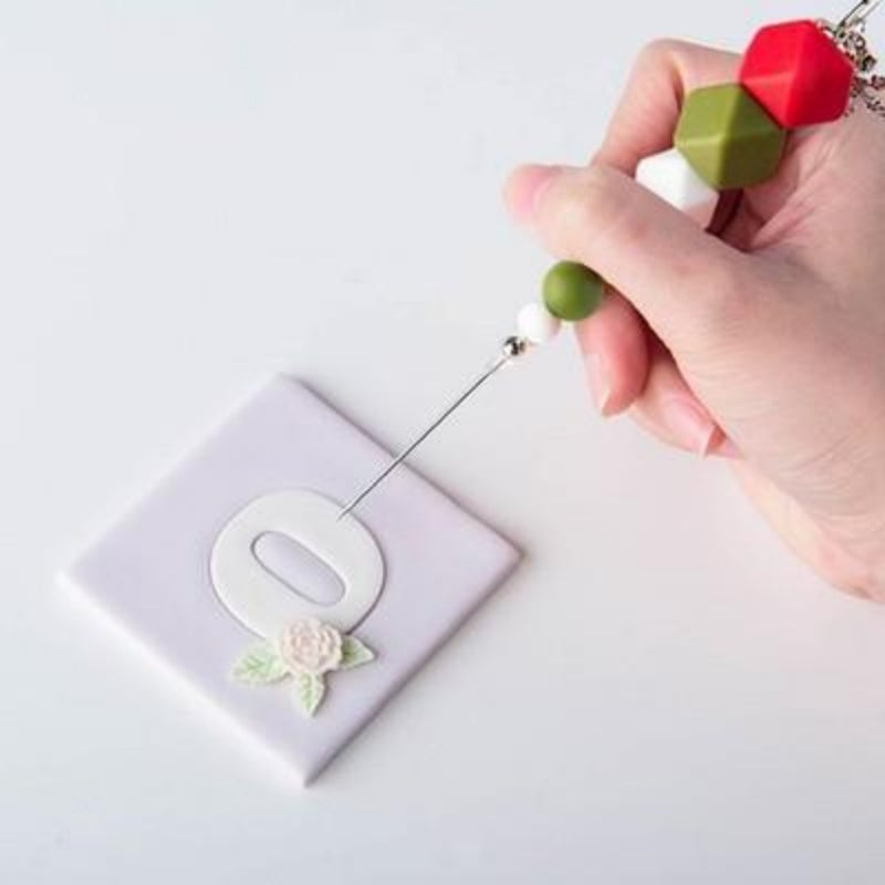 Christmas Baking Fondant & Frosting Needle — Stainless Steel Cake Tester & Cookie Decorating Tool (1PC)