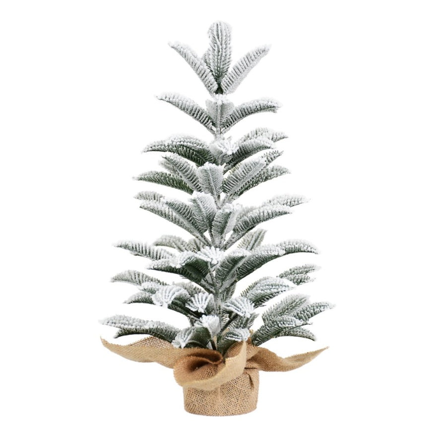 50cm Luxury Twine-Wrapped Mini Christmas Tree (All-PE Evergreen)