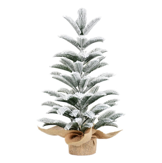 50cm Luxury Twine-Wrapped Mini Christmas Tree (All-PE Evergreen)