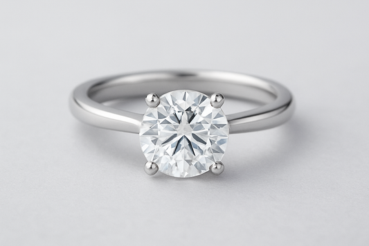 Classic Elegance 1-Carat Solitaire Diamond Engagement Ring